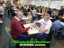 Indywidualne i Drużynowe Mistrzostwa Województwa Łódzkiego w warcabach 100-polowych - Lututów, 2023 rok