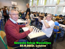 Indywidualne i Drużynowe Mistrzostwa Województwa Łódzkiego w warcabach 100-polowych - Lututów, 2023 rok