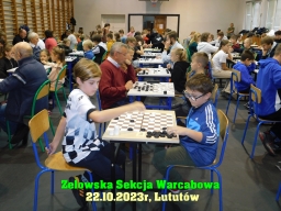 Indywidualne i Drużynowe Mistrzostwa Województwa Łódzkiego w warcabach 100-polowych - Lututów, 2023 rok