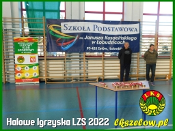 Warcaby &raquo; Miejsko-Gminne Halowe Igrzyska LZS w warcabach i szachach - 2022 rok