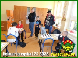 Miejsko-Gminne Halowe Igrzyska LZS w warcabach i szachach - 2022 rok