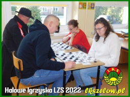 Miejsko-Gminne Halowe Igrzyska LZS w warcabach i szachach - 2022 rok