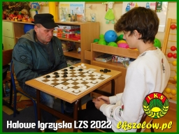 Miejsko-Gminne Halowe Igrzyska LZS w warcabach i szachach - 2022 rok
