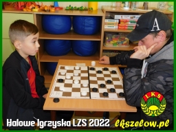 Miejsko-Gminne Halowe Igrzyska LZS w warcabach i szachach - 2022 rok