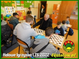 Miejsko-Gminne Halowe Igrzyska LZS w warcabach i szachach - 2022 rok
