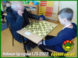 Miejsko-Gminne Halowe Igrzyska LZS w warcabach i szachach - 2022 rok