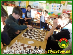 Miejsko-Gminne Halowe Igrzyska LZS w warcabach i szachach - 2022 rok