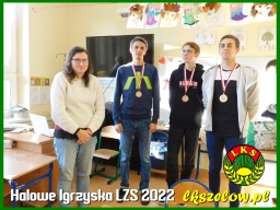 Miejsko-Gminne Halowe Igrzyska LZS w warcabach i szachach - 2022 rok