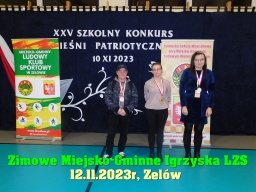 Zimowe Igrzyska Miasta i Gminy Zelów w warcabach 64-polowych - 2023 rok